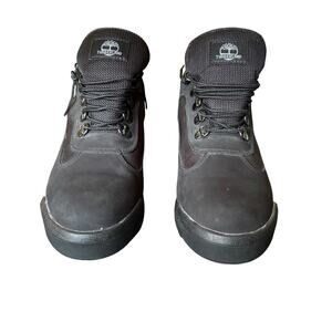 Timberland Men’s Waterproof Field Boots Size 7.5 black Leather Work Hiking